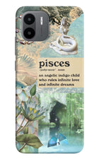 Pisces Zodiac Redmi A1/A2 Hard Case Back Cover by Casekaro