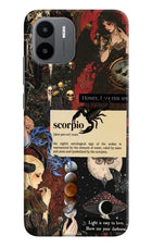 Scorpio Zodiac Redmi A1/A2 Hard Case Back Cover by Casekaro