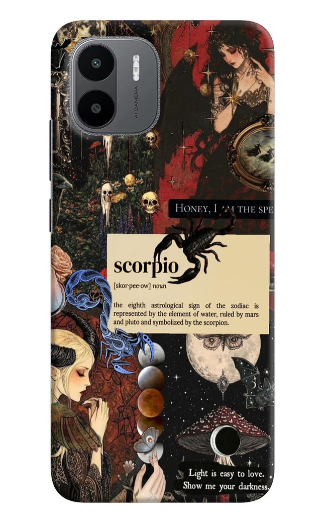 Scorpio Zodiac Redmi A1/A2 Hard Case Back Cover by Casekaro