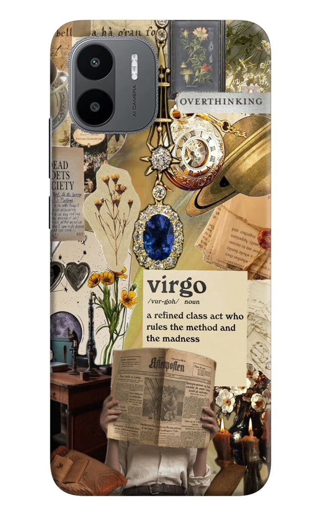 Virgo Zodiac Redmi A1/A2 Hard Case Back Cover by Casekaro
