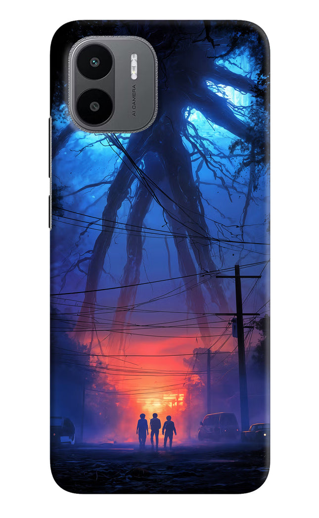 Ordinary Things Shadow Redmi A1/A2 Hard Case Back Cover by Casekaro