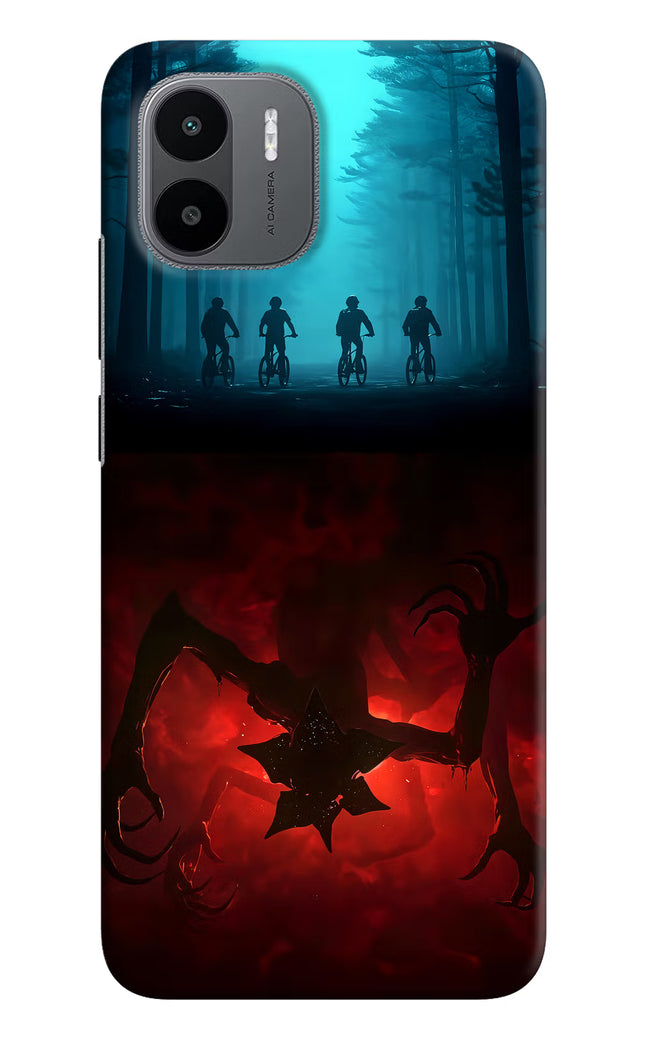 Ordinary Things Downside Up Redmi A1/A2 Hard Case Back Cover by Casekaro