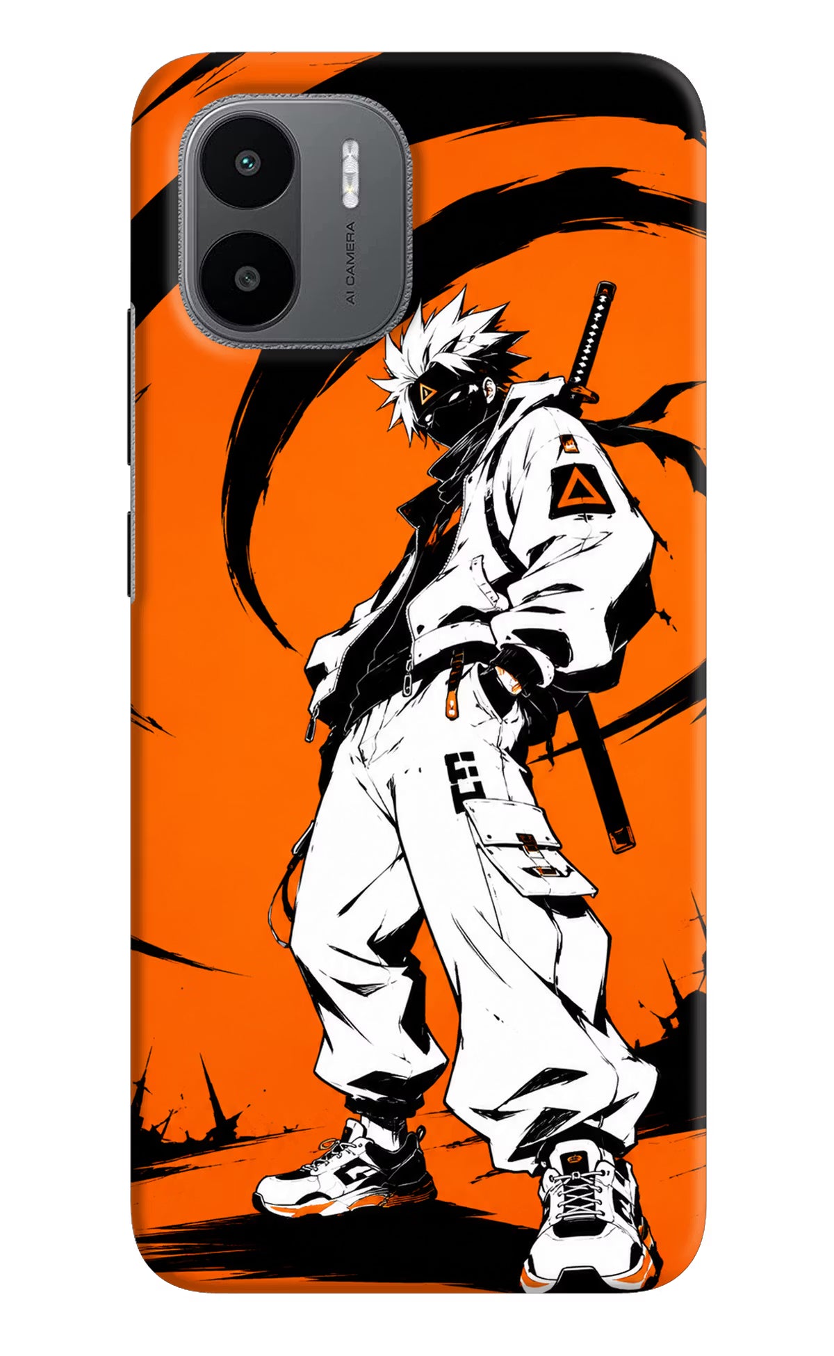 Street Samurai  Redmi A1/A2 Hard Case Back Cover by Casekaro