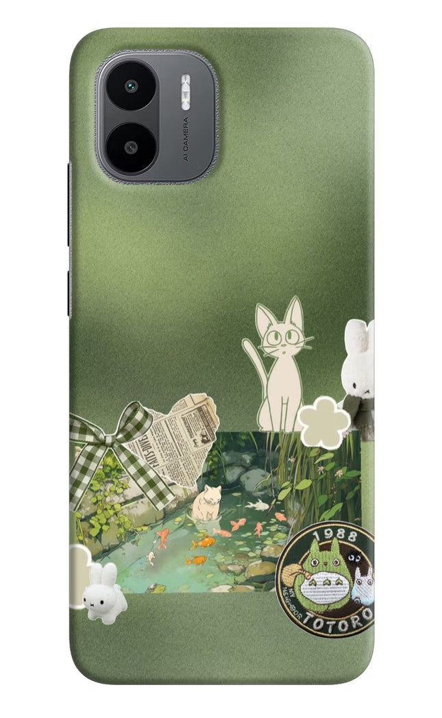 Aesthetic anime Redmi A1/A2 Hard Case Back Cover by Casekaro