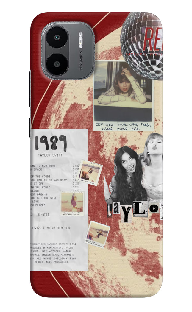 Taylor Swift Redmi A1/A2 Hard Case Back Cover by Casekaro