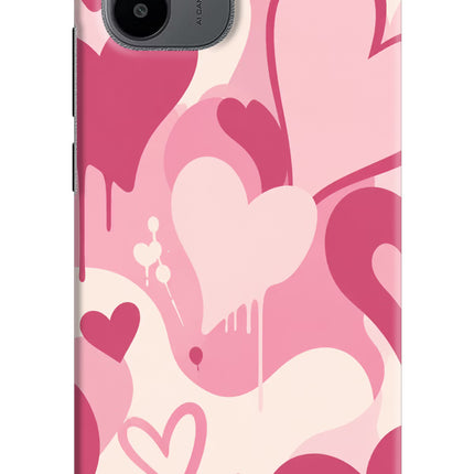 Hearty case Redmi A1/A2 Hard Case Back Cover by Casekaro