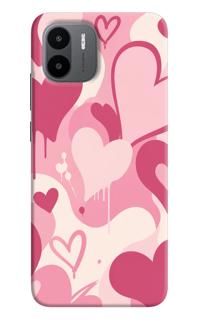 Hearty case Redmi A1/A2 Hard Case Back Cover by Casekaro