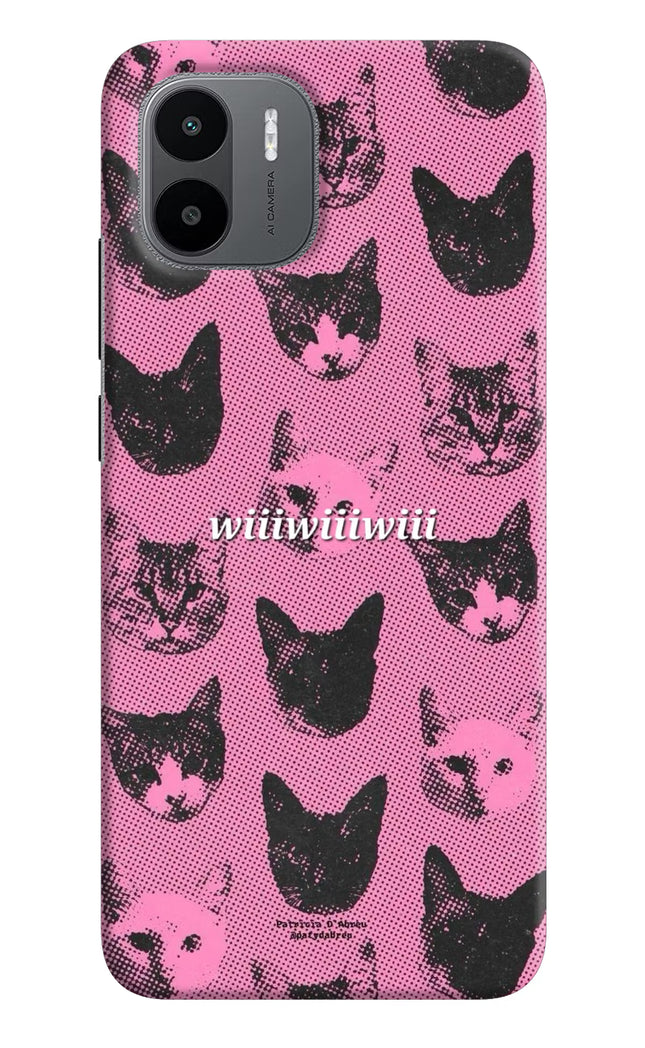 Pink Cats Redmi A1/A2 Hard Case Back Cover by Casekaro