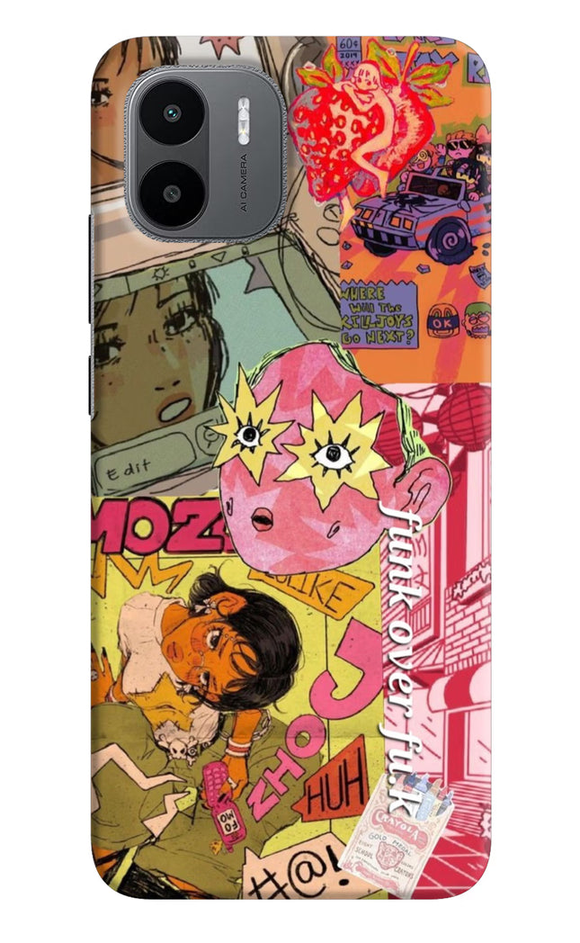 Funkover Redmi A1/A2 Hard Case Back Cover by Casekaro