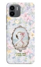 Pretty Mind Pretty Soul Redmi A1/A2 Hard Case Back Cover by Casekaro