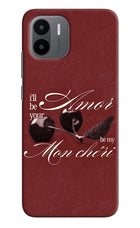 Velvet Cherry Redmi A1/A2 Hard Case Back Cover by Casekaro