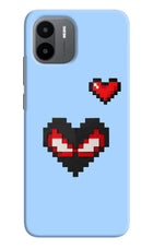 Peter Heart Redmi A1/A2 Hard Case Back Cover by Casekaro