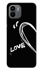 Love Line Redmi A1/A2 Hard Case Back Cover by Casekaro