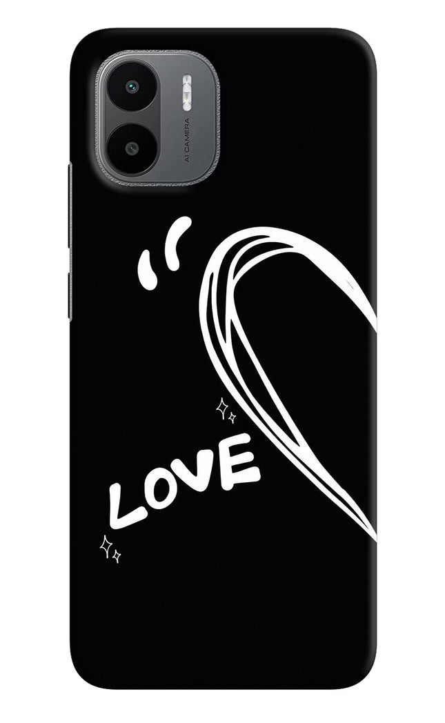 Love Line Redmi A1/A2 Hard Case Back Cover by Casekaro