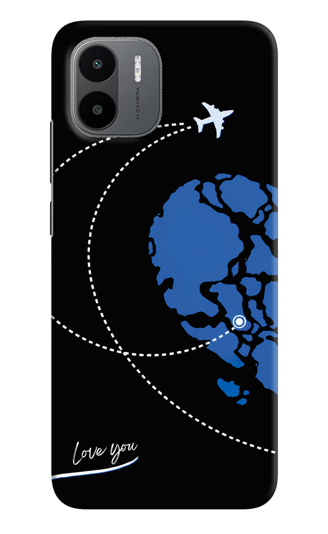 Love Orbit Redmi A1/A2 Hard Case Back Cover by Casekaro