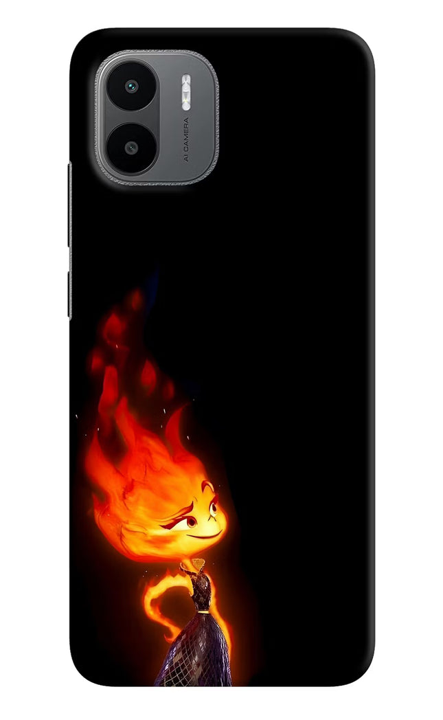Ember Flame Redmi A1/A2 Hard Case Back Cover by Casekaro