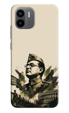 Netaji Rising Redmi A1/A2 Hard Case Back Cover by Casekaro
