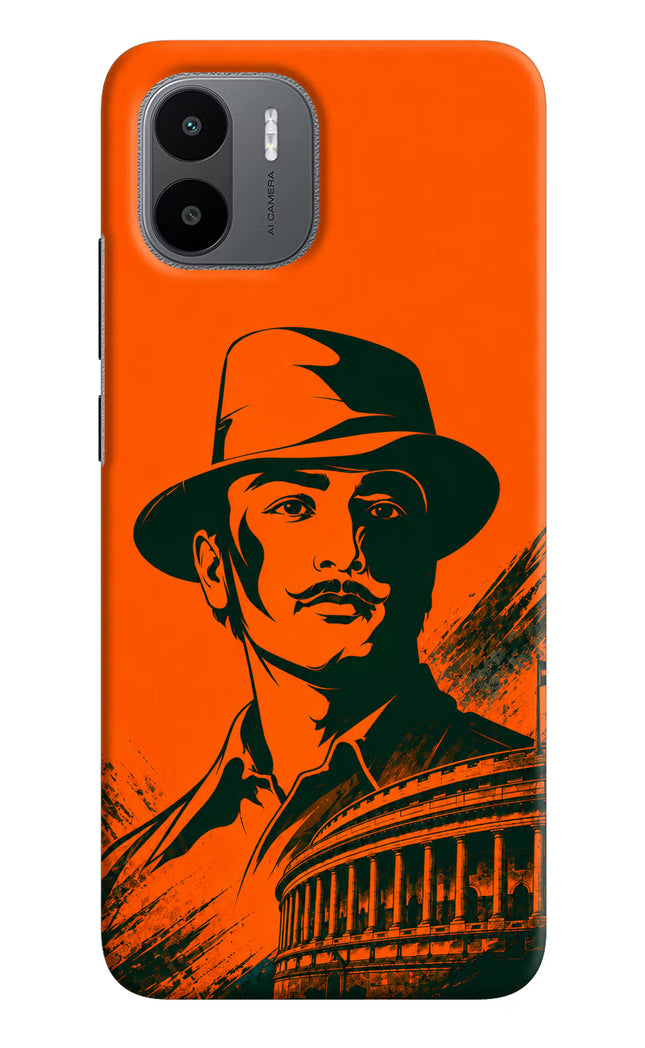 Bhagat Singh Legacy Redmi A1/A2 Hard Case Back Cover by Casekaro