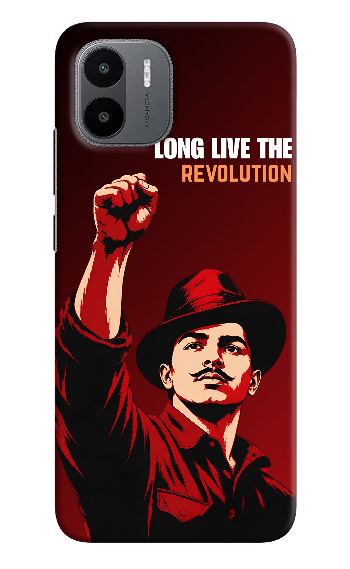 Bhagat Singh Revolution Redmi A1/A2 Back Cover