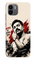 Chandrashekhar Azad Fearless Redmi A1/A2 Hard Case Back Cover by Casekaro
