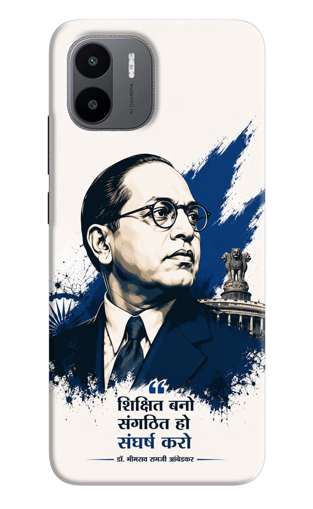 Dr. Ambedkar Visionary Redmi A1/A2 Hard Case Back Cover by Casekaro
