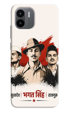 Bhagat Singh Trio Redmi A1/A2 Hard Case Back Cover by Casekaro