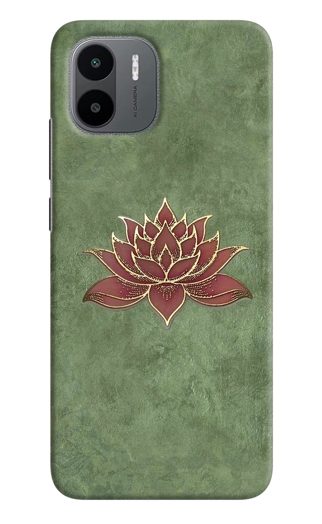 Lotus Grace Redmi A1/A2 Hard Case Back Cover by Casekaro