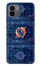 Koi Blue Redmi A1/A2 Back Cover