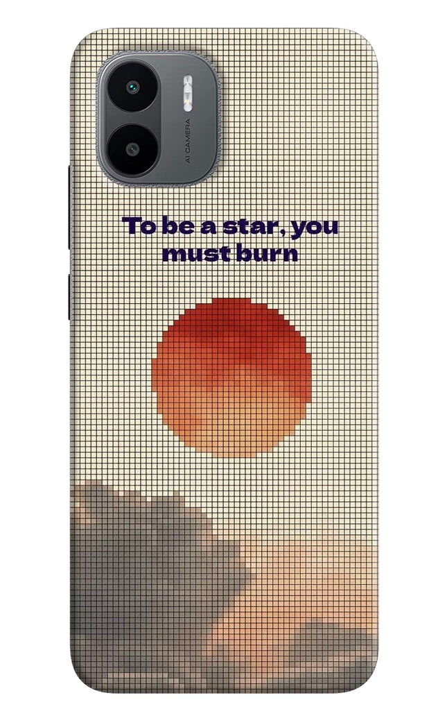 Pixel Sun Redmi A1/A2 Hard Case Back Cover by Casekaro