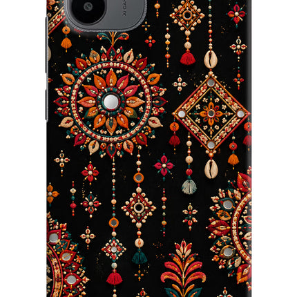 Boho Noir Redmi A1/A2 Hard Case Back Cover by Casekaro