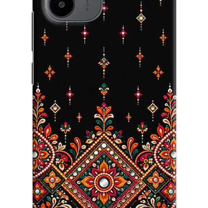 Noir Mehfil Redmi A1/A2 Hard Case Back Cover by Casekaro