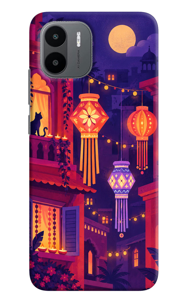Lantern Lane Redmi A1/A2 Hard Case Back Cover by Casekaro