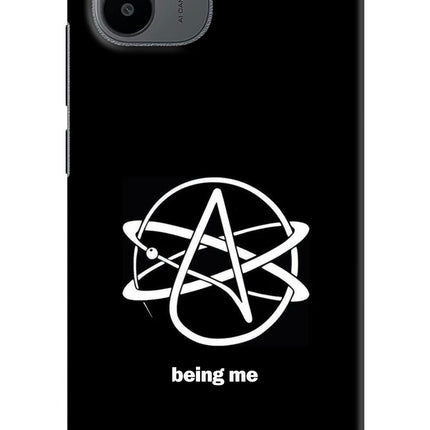 Atheist Symbol Redmi A1/A2 Hard Case Back Cover by Casekaro