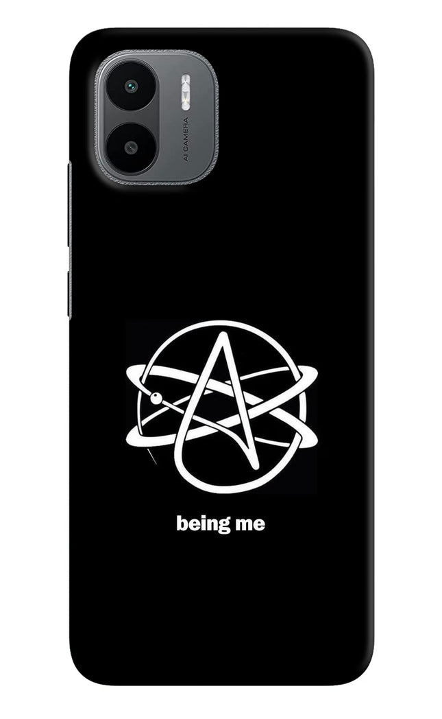 Atheist Symbol Redmi A1/A2 Hard Case Back Cover by Casekaro