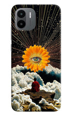 Cosmic Flower Redmi A1/A2 Hard Case Back Cover by Casekaro