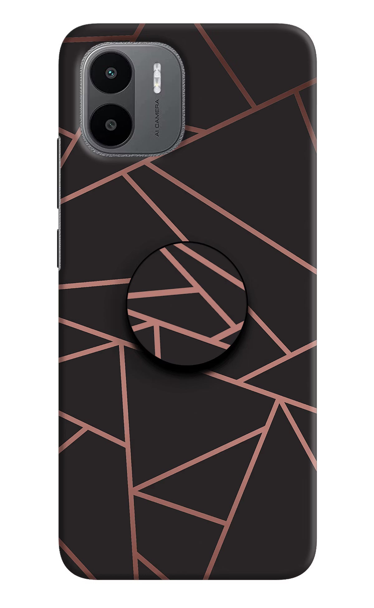 Geometric Pattern Redmi A1/A2 Pop Case by Casekaro