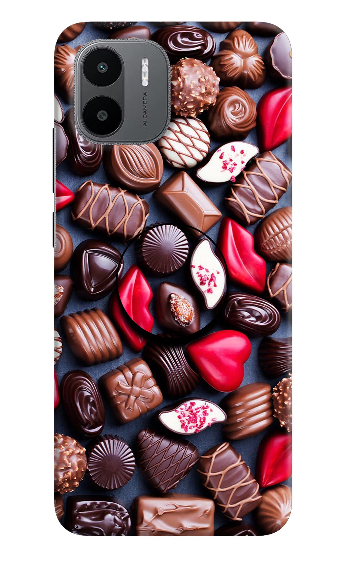 Chocolates Redmi A1/A2 Pop Case by Casekaro