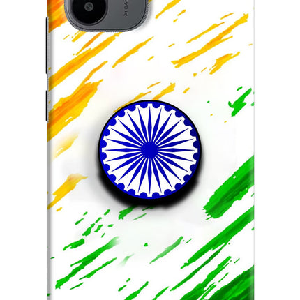 Indian Flag Ashoka Chakra Redmi A1/A2 Pop Case by Casekaro