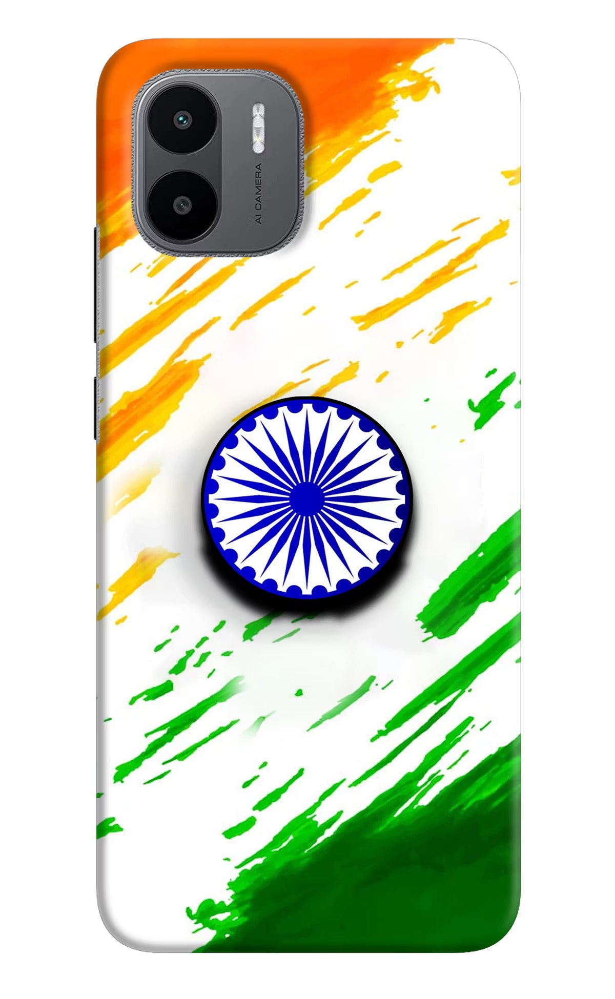 Indian Flag Ashoka Chakra Redmi A1/A2 Pop Case by Casekaro