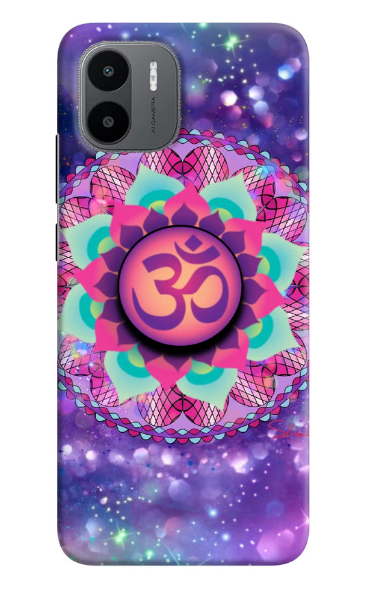 Om Purple Redmi A1/A2 Pop Case by Casekaro