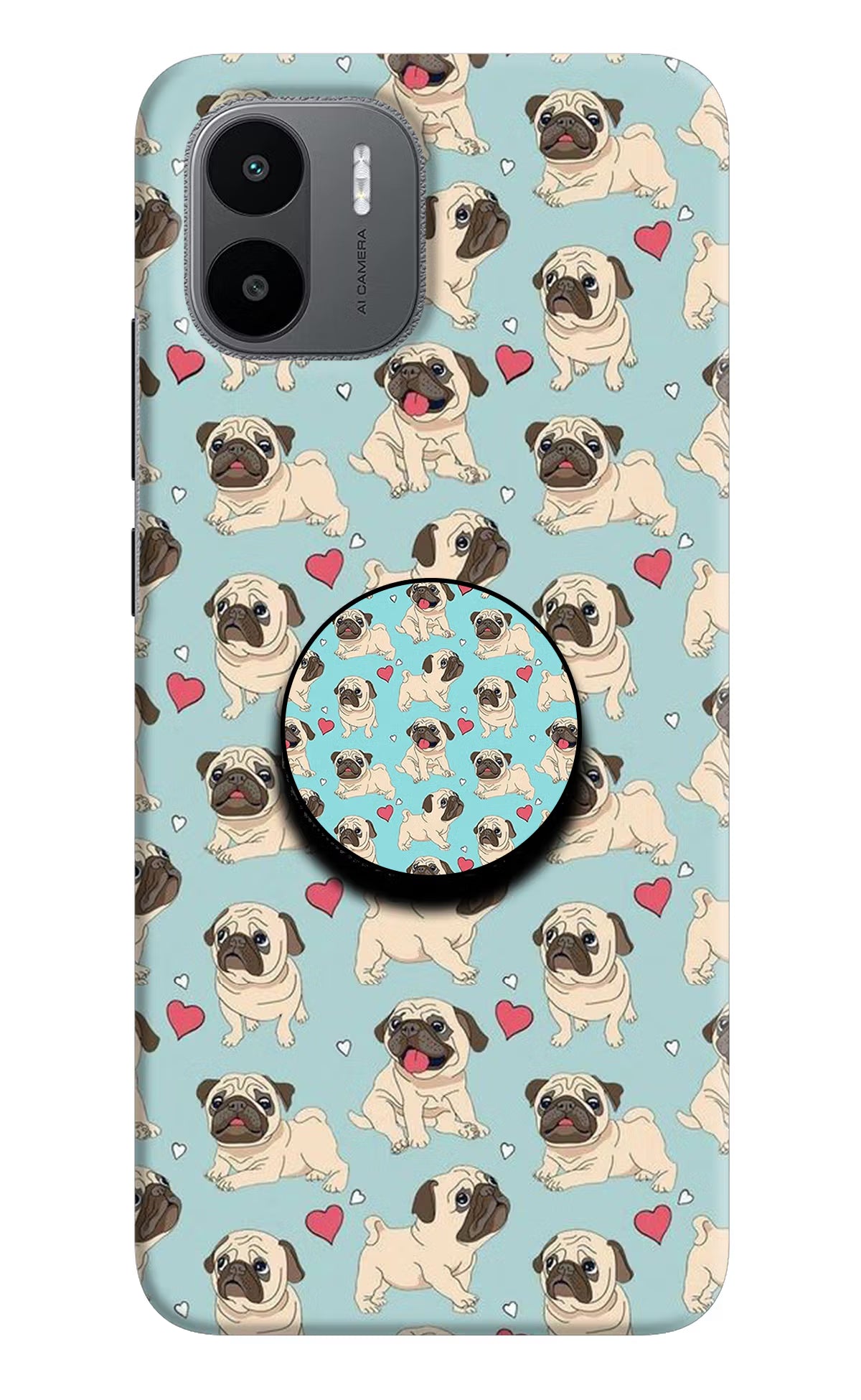 Pug Dog Redmi A1/A2 Pop Case by Casekaro