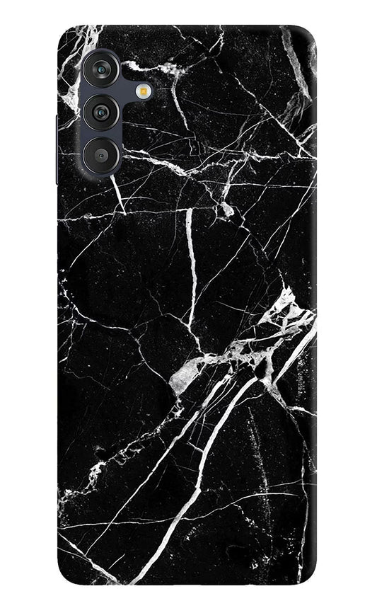 Black Marble Pattern Samsung M13 4G Back Cover