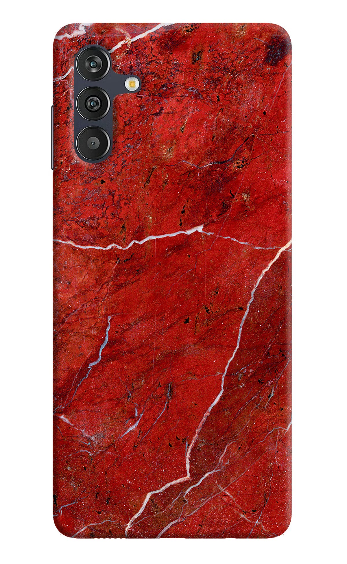 Red Marble Design Samsung M13 4G Back Cover