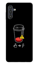 Coffee Samsung M13 4G Back Cover