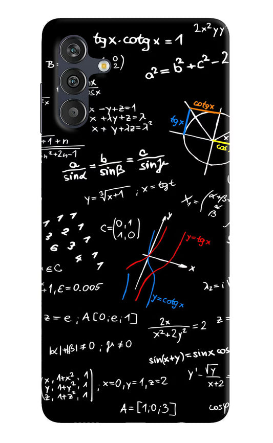 Mathematics Formula Samsung M13 4G Back Cover