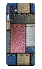 Multicolor Jeans Samsung M13 4G Back Cover
