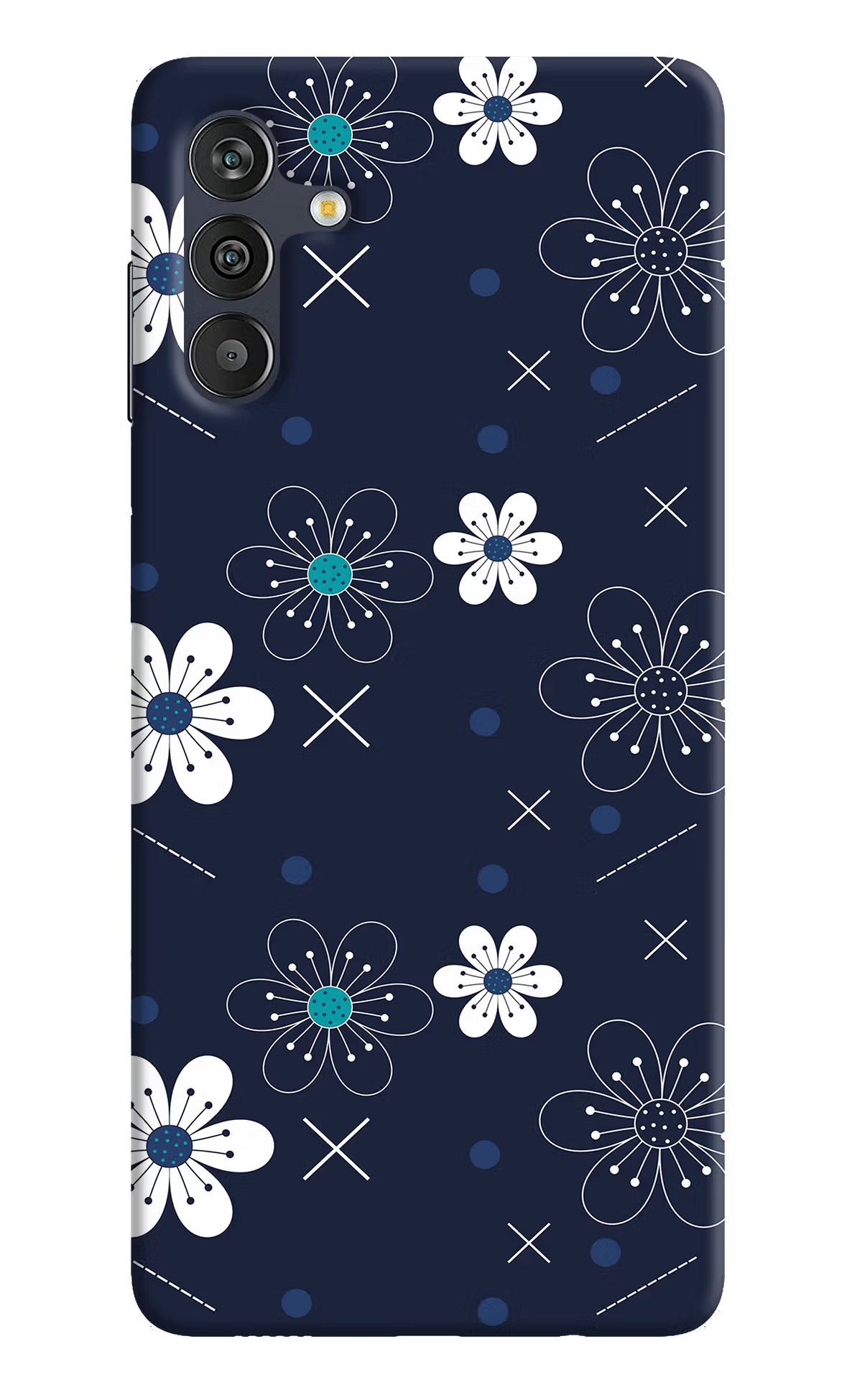 Flowers Samsung M13 4G Back Cover
