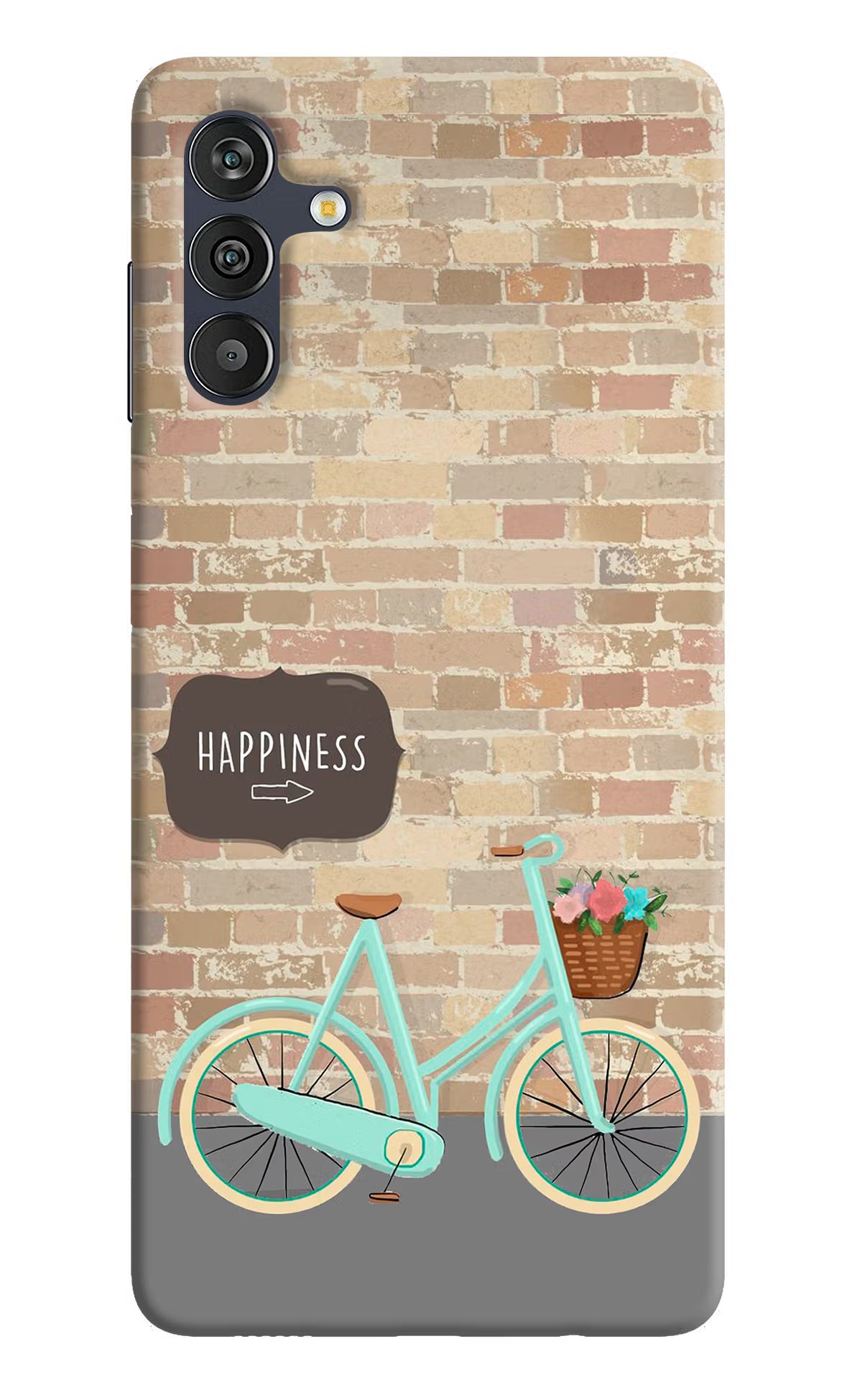 Happiness Artwork Samsung M13 4G Back Cover