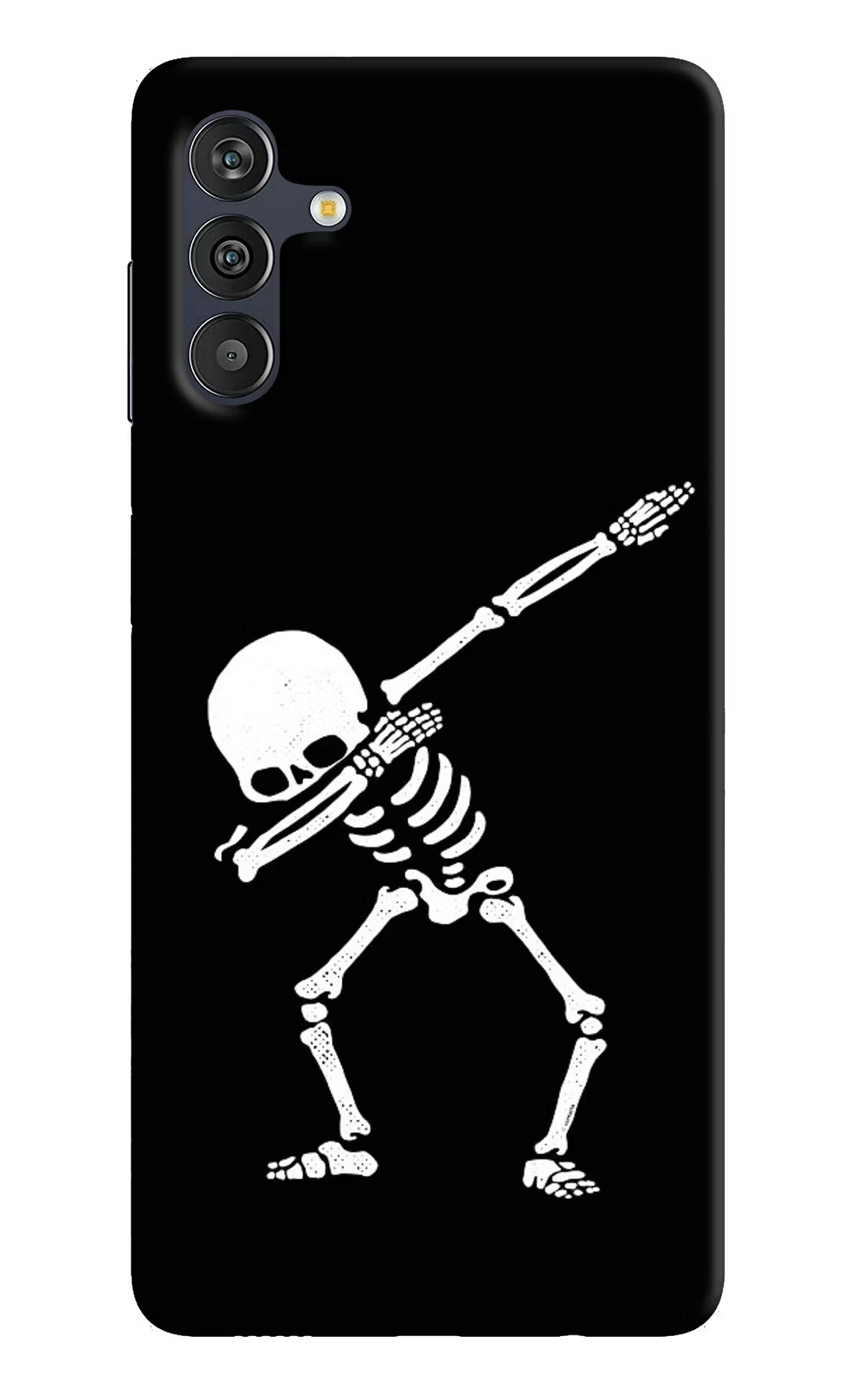 Dabbing Skeleton Art Samsung M13 4G Back Cover