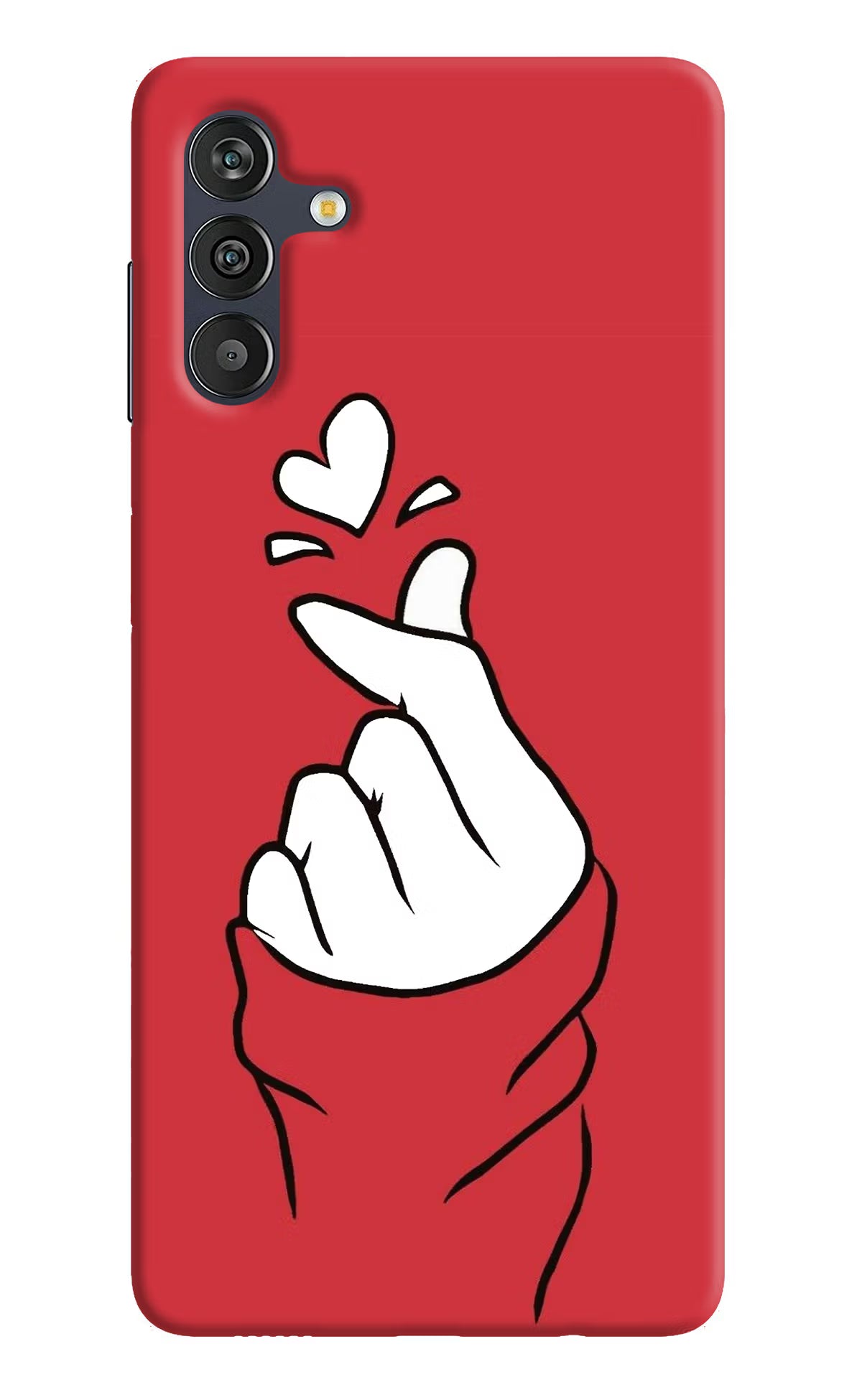 Korean Love Sign Samsung M13 4G Back Cover